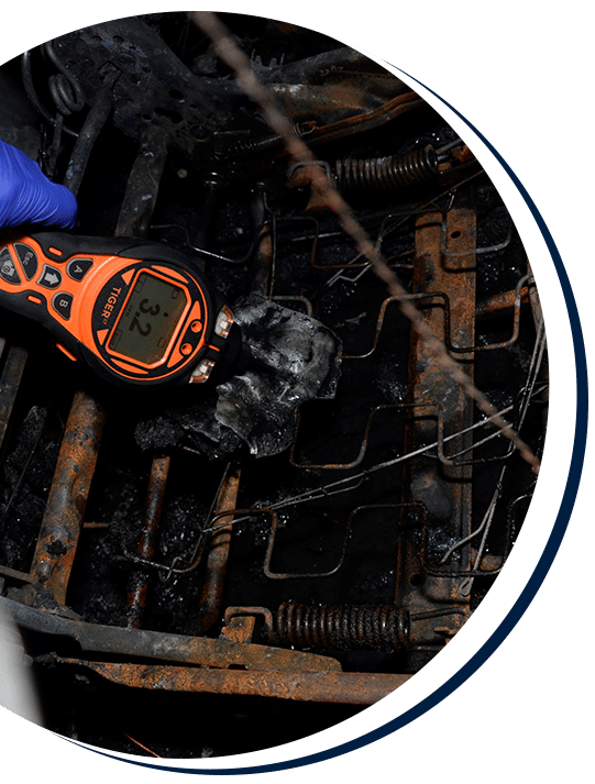 tiger voc detector chosen for arson investigation