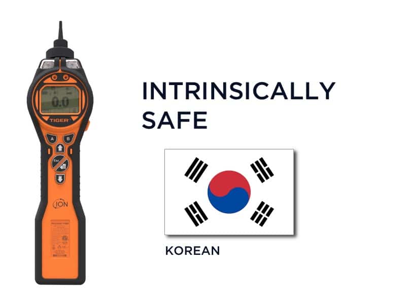 Tiger VOC Detector Korean Certification