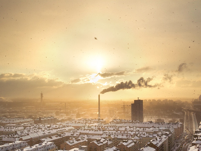 urban air quality across a city