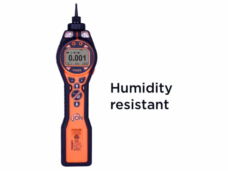 Tiger VOC detector resistant to humidity