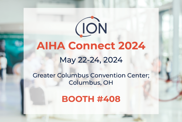 Ion Science is exhibiting at AIHA Connect 2024.