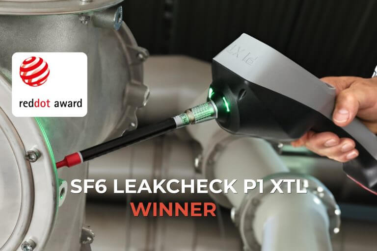 ISM Wins 2026 Red Dot Award for SF6 LeakCheck P1 XTL